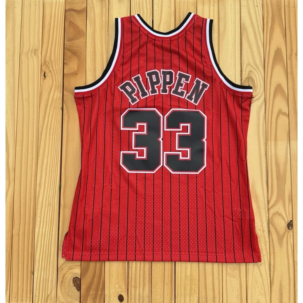 Mens Mitchell & Ness NBA Reload Swingman Jersey Bulls 1995 Scottie‎ Pippen Large